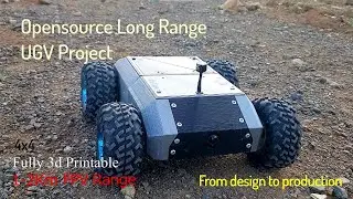 Open RC FPV Long Range UGV Project