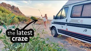 NAKED LITTER PICKING - CABO DE GATA - (VAN LIFE SPAIN)