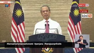 LIVE: Perutusan Khas oleh Perdana Menteri, Muhyiddin Yassin