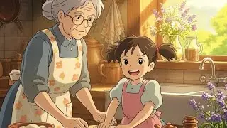 Grandma Teaching a Little Girl to Cook | Cozy Kitchen ASMR 