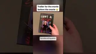 Trailer for the movie before the same movie 😂
