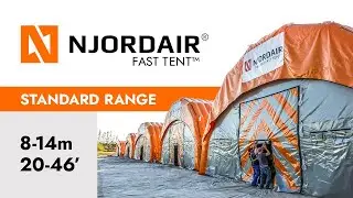 Njordair Inflatable Shelter - Our Standard 6m (20')/ 8m (26') /10m (33') /12m (39') /14m (46') Range