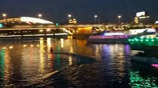 Москва.Отдыхаем на набережной.
