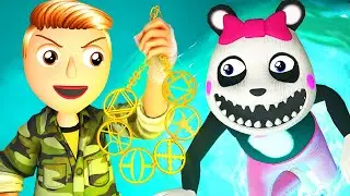 Балдик vs Мистер Хопс 3: Мисс Бо (Mr Hopp's Playhouse 3 Анимация Ной Ребенок Балди 3D)