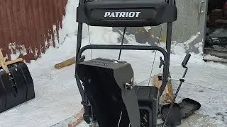 Сборка Снегоубощикa,- Patriot pro 750 👍z✌️☝️❤️❄️❄️❄️