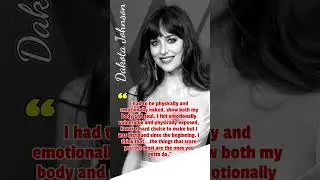 I HAD TO BE PHYSICALLY AND EMOTIONALLY NAKED : DAKOTA JOHNSON  #shorts  #dakotajohnson
