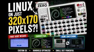 Can Linux Work on a 320×170 Screen? | Cardputer Zero