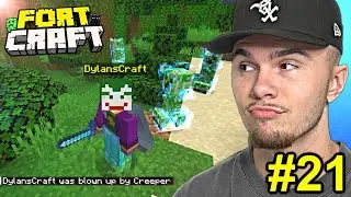 CHARGED CREEPERS EVERYWHERE! (FortCraft Ep.21)