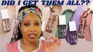 E.L.F. LIQUID METALLIC EYESHADOWS | SWATCHES  |  SHONTAY HARRELL