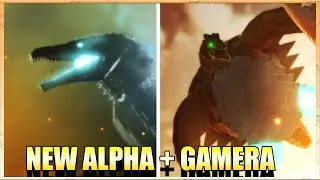 NEW GODZILLA, ALPHA GODZILLA + GAMERA KAIJU SKINS COMING TO DS! |  Dinosaur Simulator