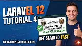 Laravel 12 Tutorial for Students and Web Developers  — 4 - Set up Composer