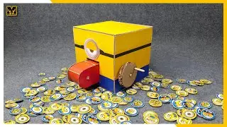 Project from Cardboard - Minions Coin Bank