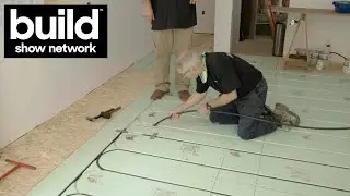 Installing RADIANT HEAT floors with Warmboard! - Part 2