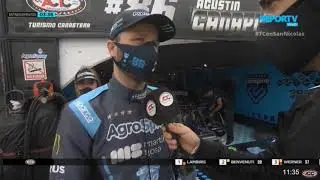 Agustín Canapino hablo del cambio de su motorista.