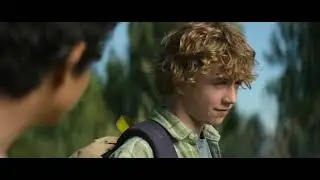 “She met a pinecones fate“ scene in Percy Jackson and the Olympians