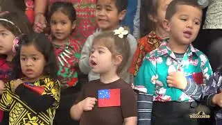 Samoan kids celebrate Samoa!