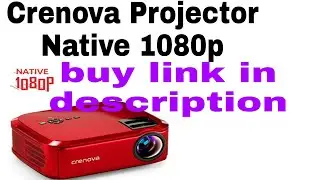 Crenova Projector Native 1080p LED Video Projector,crenova projector