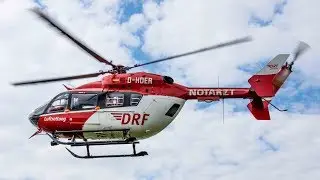 "Christoph Sachsen-Anhalt" Start in Teutschenthal (EC145 D-HDER)