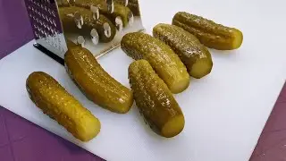 Жареные СОЛЕНЫЕ ОГУРЦЫ КАК ГРИБЫ, с макаронами не оторваться. Никто не ожидал, что это очень вкусно