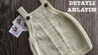 0 - 6  Ay Bebek Elbisesi (JİLE) Detaylı Anlatım Videosu