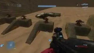 Halo 3 Mods: Custom AI Forge Map - GET TO THE CHOPPER!!