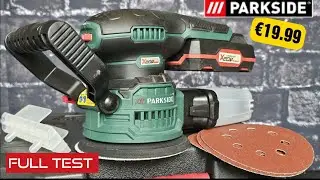 Parkside  Orbital sander PAEXS 20-LI B2 - 20v Eccentric sanding machine
