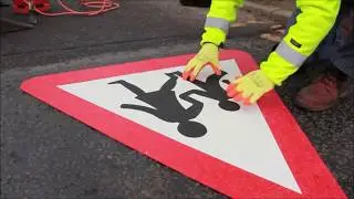 PREMARK application │ Preformed thermoplastic road marking