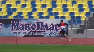 1 забег 4х400 юноши. Первенство города по эстафетному бегу 19.09.18