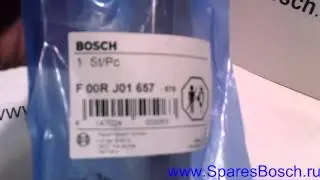 F 00R J01 657, Клапан со штоком Common Rail, Мультипликатор, F00RJ01657