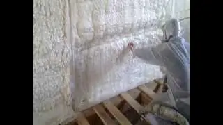 Утепление дома за 1 день - напыление ППУ Экотермикс