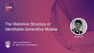 The Statistical Structure of Identifiable Generative Models | Johnny Xi