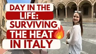 DAY IN THE LIFE SURVIVING THE ITALIAN HEAT ☀️ Expat Diaries #11