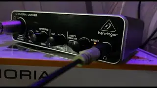 QUICK REVIEW OF THE BEHRINGER UMC22 AUDIO INTERFACE | BEST INTERFACE FOR THE PRICE🦊!
