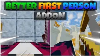 Better First Person Mod For Minecraft PE/BE (1.21+) Better MCPE Mod.