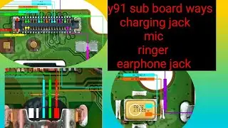 y91 charging problem🔥y91 mic problem🔥y91 ringer problem 😎
