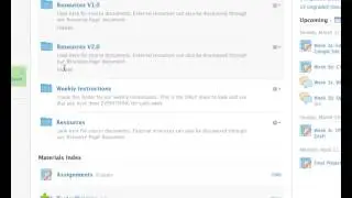 How to Manage Schoology Resources Tutorial 2013