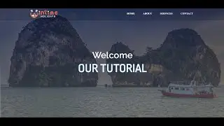 How to Make a Transparent Header in WordPress using Elementor tutorial | Intime Academy