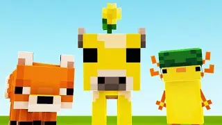Minecraft Baby Animals DANCE
