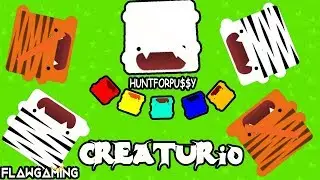 Creaturio PRO GAMEPLAY! Creatur.io! Best New Io Game!