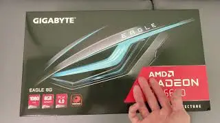 Kintips Unboxing Gigabyte EAGLE Radeon RX 6600 GPU paid MSRP RETAIL price for it
