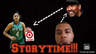 I PULLED A COLLEGE BASKETBALL PLAYER IN TARGET BECAUSE OF MY UNCLE?! STORYTIME