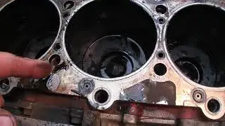 Isuzu Forward 6HH1 cylinder head repair and assembly