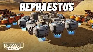 Testing New Hephaestus Hovers! • Crossout Mobile