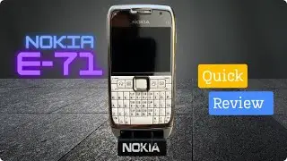 Nokia E-71 Short Review | Nokia E-series
