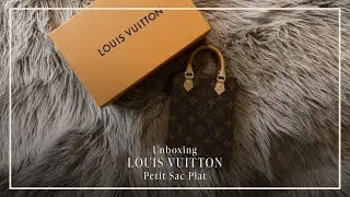 Unboxing Louis Vuitton Petit Sac Plat | Gui Benites