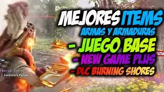 Horizon Forbidden West ULTIMATE ITEMS - MEJOR ARMAS Y ARMADURAS DEL JUEGO BASE + NEW GAME PLUS + DLC