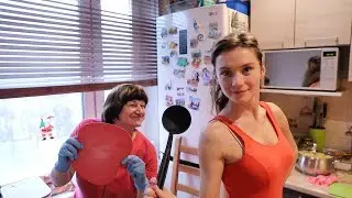Веселые Кухарки - готовим новогодний стол и поем / Отчаянные домохозяйки