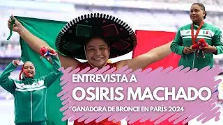 ENTREVISTA A GANADORA DE BRONCE MEXICANA EN JUEGOS PARALÍMPICOS A OSIRIS MACHADO #mex #clarosports