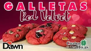 Galleta Red Velvet con Dawn