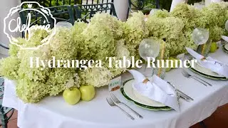 Late Summer Hydrangea Table